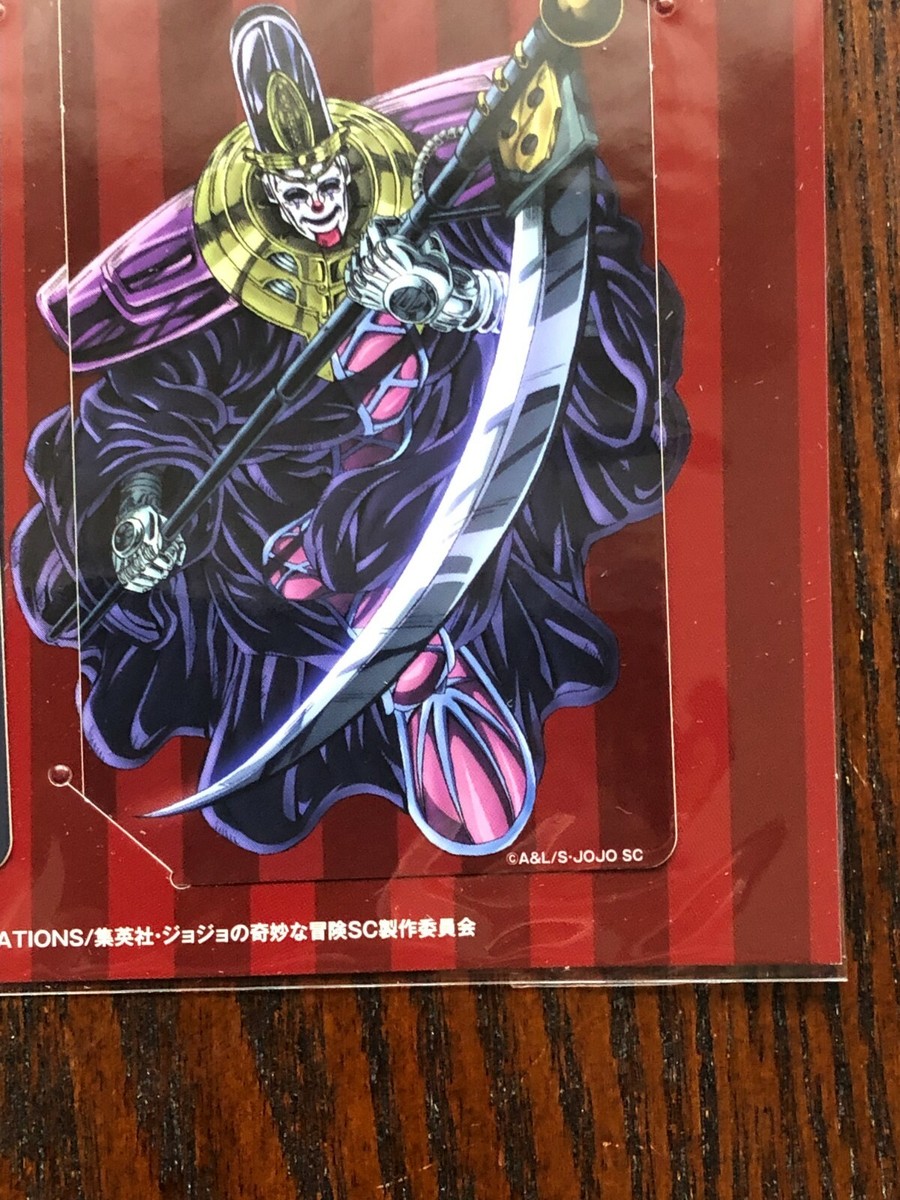 JOJO's Bizarre Adventure Pt.3 Tarot Card Design Sticker DEATH 13 J