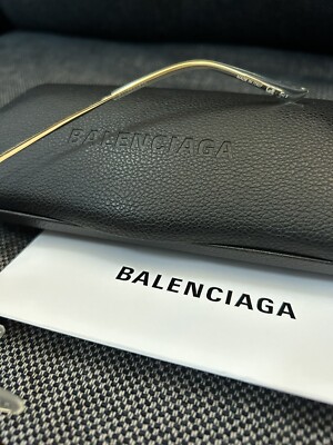 Balenciaga BB0013S (005) Gold Aviator Unisex 59mm Sunglasses