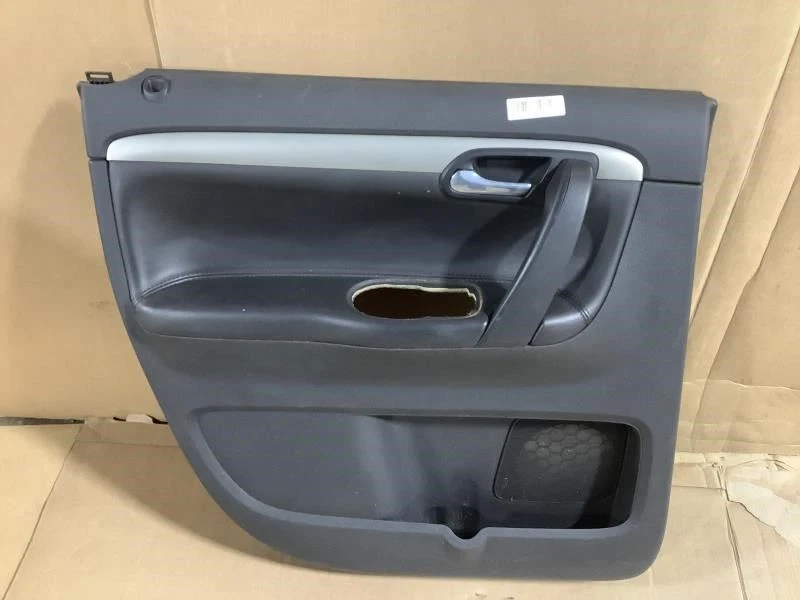 Saturn Outlook XE 2007 puerta trasera izquierda del lado del conductor interior cubierta del panel negro Foto 4 de 4
