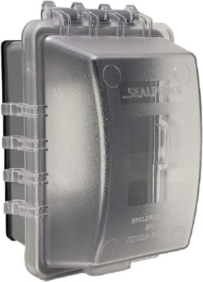 Sealproof Deep Base for Vinyl Siding and Recessed Surfaces While In Use Lockable