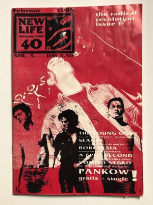 NEW LIFE - 02/1989 Heft 40 - A Split Second, Pankow, Front 242, Nitzer Ebb ua.