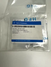 NEW Agilent 3610017300 Valve,check cartridge in,1/pk