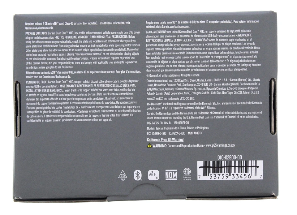 Garmin X110 Voice-Controlled 1080p Dash Camera - Image 2 of 3