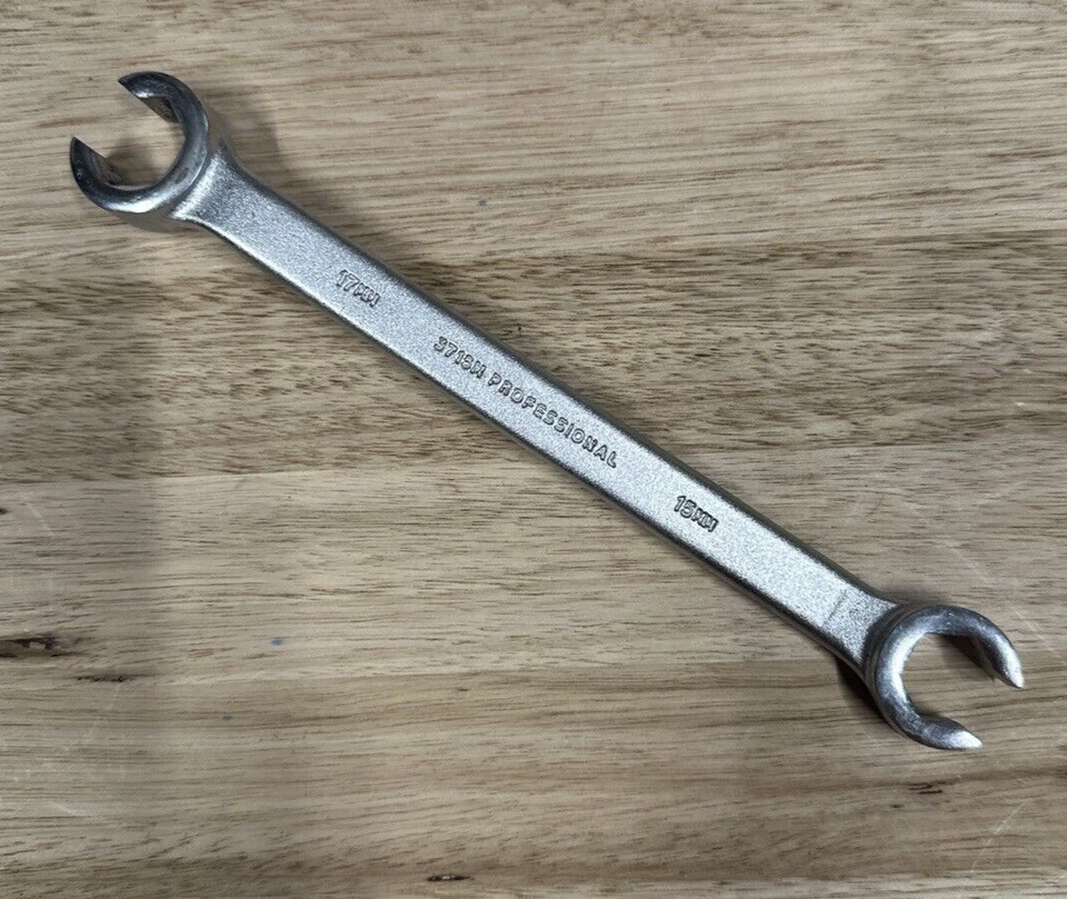 Proto 15mm 17mm Flare nut spanner 3715M Made in USA - image 2 of 4