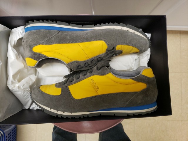 prada sneakers ebay