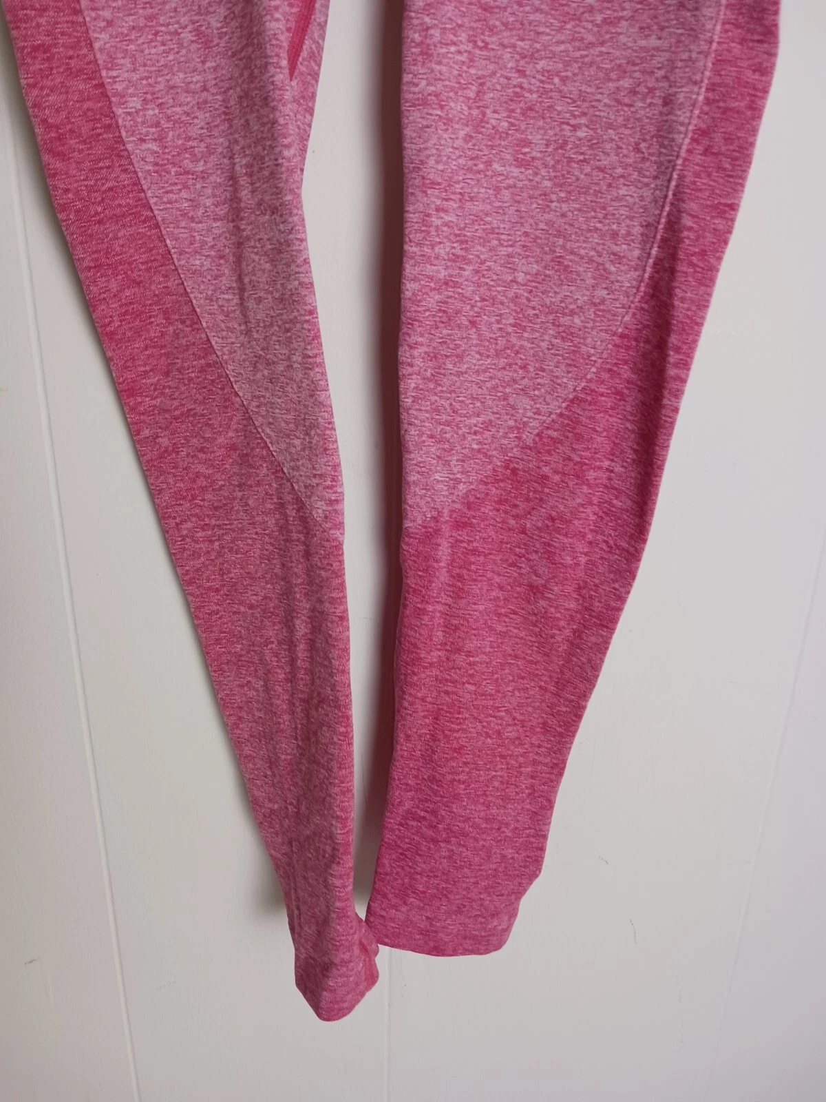 gymshark flex seamless stretch mid-rise heather leggings