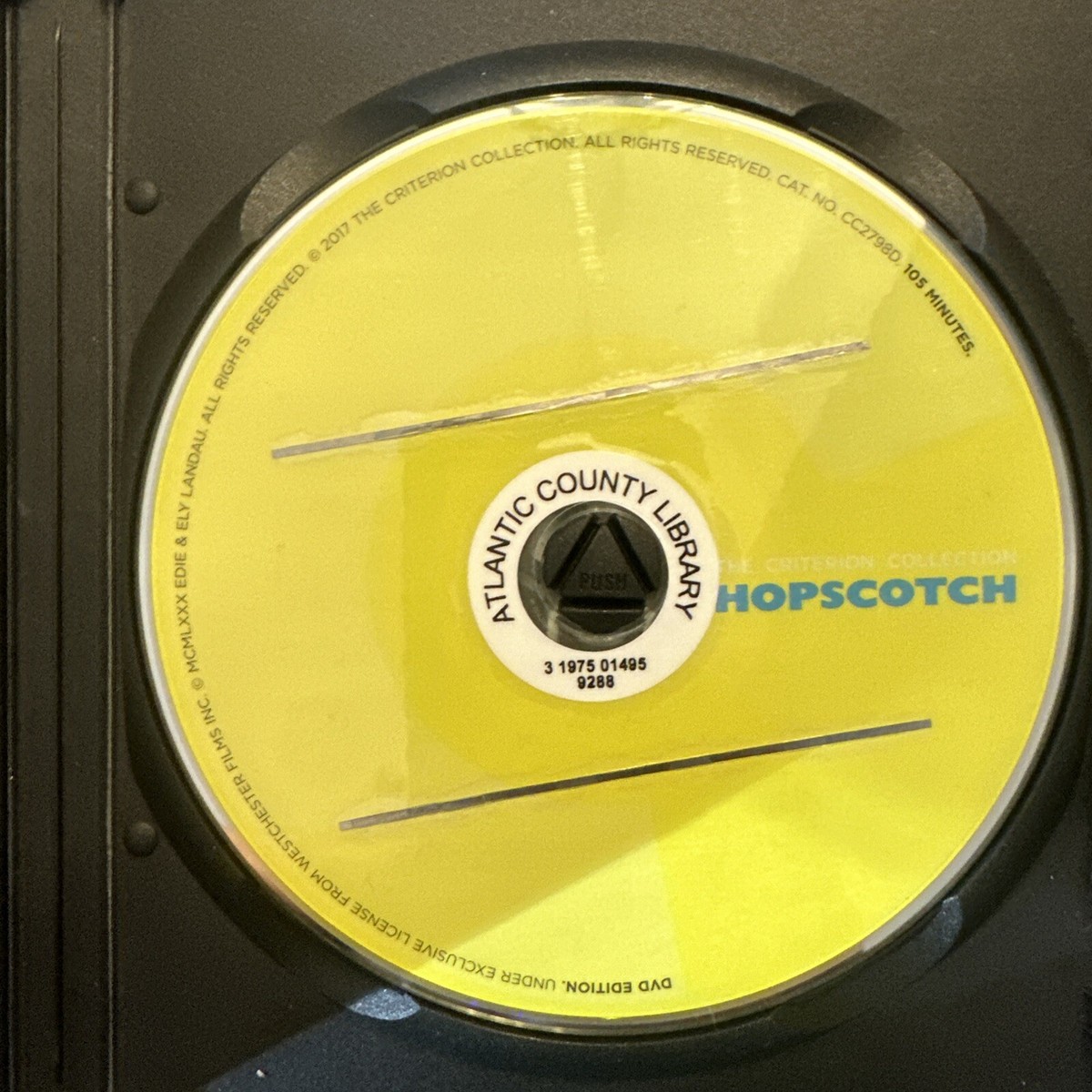 Hopscotch Criterion DVD 1980 Walter Matthau Glenda Jackson