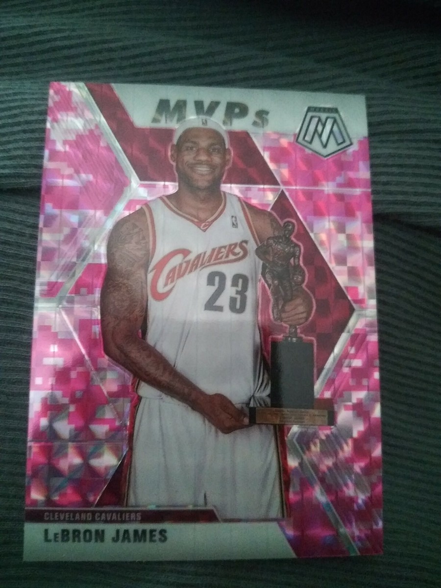 Lebron James Pink Camo Mosiac 2019-2020 MVP Panini Prizm | eBay