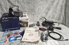 Sony Handycam DCR-DVD105 LOT with Extras IN BOX Night Shot 800x Digital Zoom