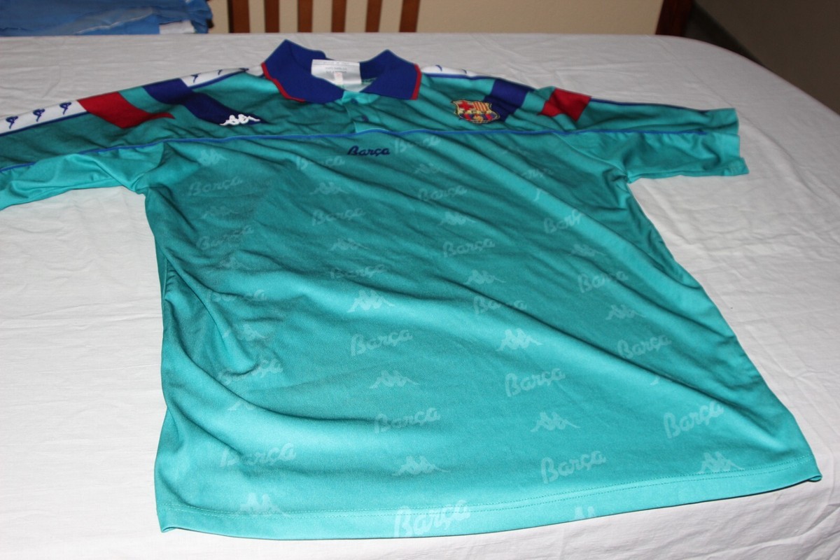 Official Vintage 1992-93 F.C. Barcelona Kappa XL Shirt | eBay