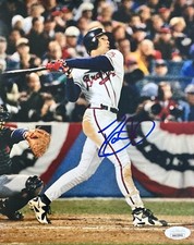 David Dave Justice Signed Autographed 8x10 Photo JSA  2