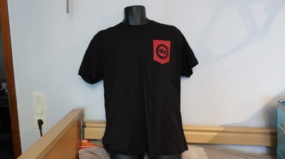 The North Face, schwarz-rot, T-Shirt, XL, NEU