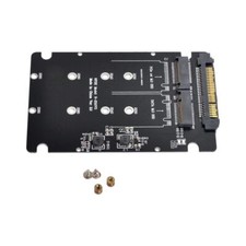 NFHK U.2 SFF-8639 NVME to Combo NGFF M.2 M-key SATA PCIe SSD Adapter for SSD