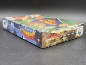 SUPERMAN N64 Nintendo 64 1996 Rare Sealed Wata / PSA 8 A+ Not CGC or VGA