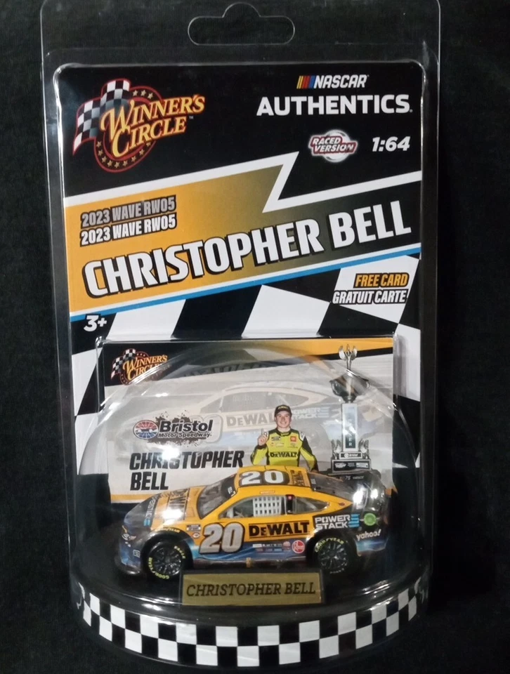 Christopher Bell #20 Camry BRISTOL Dirt ‘23 WAVE RW5 NASCAR WINNER'S CIRCLE🔥 - Image 3 of 4