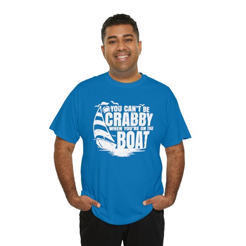 Can't Be Crabby on the Boat schweres Baumwoll-T-Shirt - Bild 9 von 193