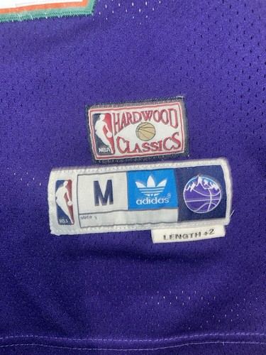 Adidas Utah Jazz Retro Basketball Jersey John Stockton #12 Mens Medium +2 Length - Picture 3 of 7