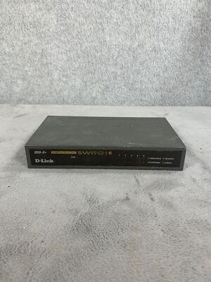 D-Link 6 Port Metal Desktop Switch DSS-5 - No Power Cable