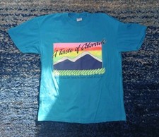 Vintage A Taste Of Colorado T-shirt Single Stitched USA Made Mens XL
