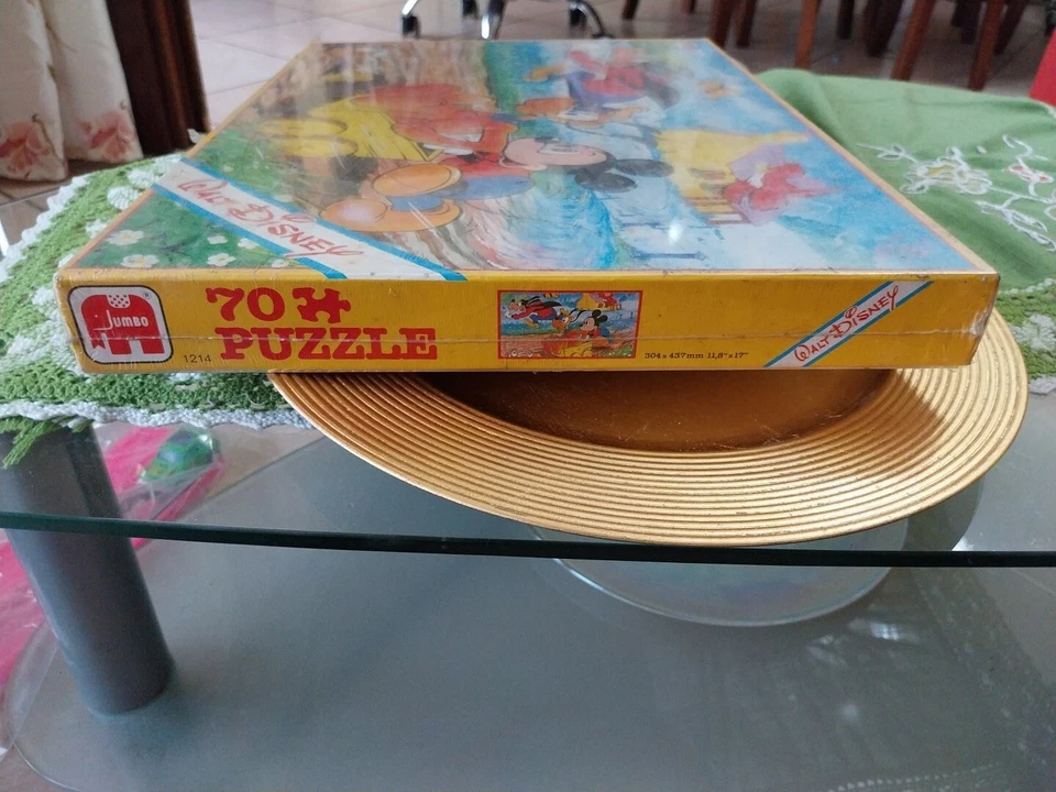 Rarissimo puzzle jumbo 70 Pezzi Walt Disney 304x437 mm 11,8 x17 da Collezione - Immagine 3 di 4