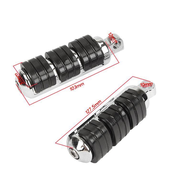 1 1/4" 1.25'' Highway Foot Pegs Rests For Honda GoldWing VTX1300 Shadow