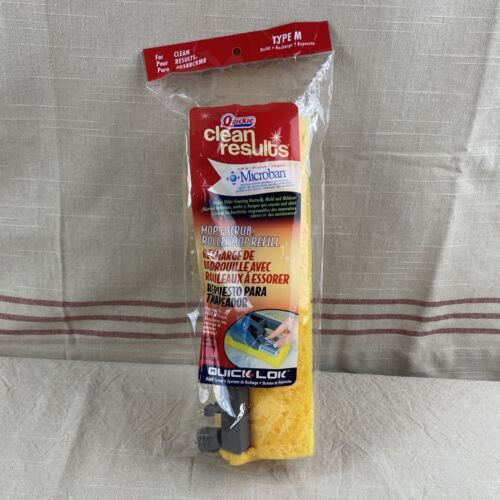 1-Quickie Type M Refill Microban Roller Sponge Mop #058BCRMB New In Package - Picture 1 of 13