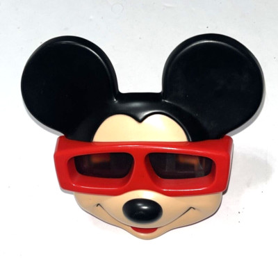 MICKEY MOUSE View-Master Ideal 2023 Mattel Disney Red 3D Viewer TESTED