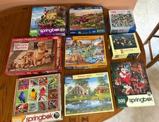 Choice of Puzzles - Various Brands & Piece Counts - Volume Pricing !  You Pick !