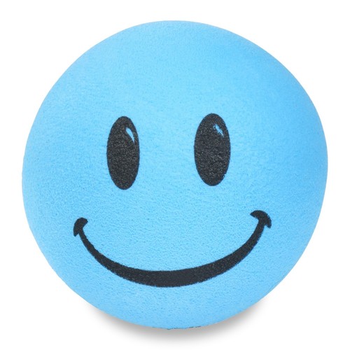 HappyBalls Original Baby Blue Happy Face Car Decor Antenna Ball Auto Accessory - Picture 5 of 8
