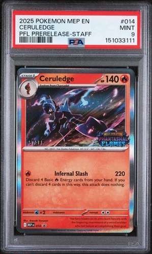 Ceruledge MEP 014 STAFF Prerelease Promo  - PSA 9 video thumbnail