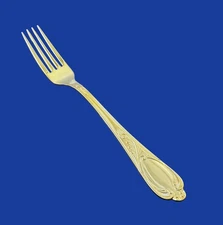 SBS Bestecke WIEN Gold Electroplate Germany - Dinner Fork 8"