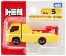 Takara Tomy Tomica No.5 Toyota Dyna Tow Truck (Blister Pack) Miniature Car NEW