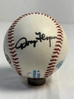Doug Flynn Signed Tigers Logo Souvenir Baseball Rawlings