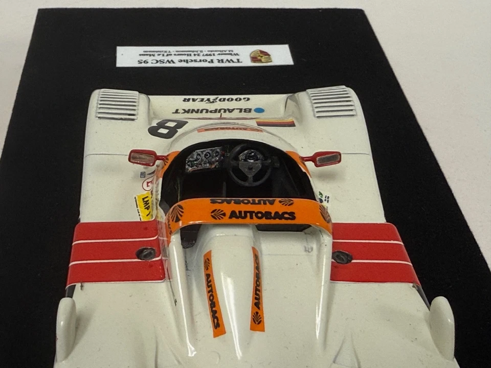 1/24 Fully Customized Porsche WSC Winner  of 1997 24 H LeMans car #8 ABG207 - Image 3 of 4