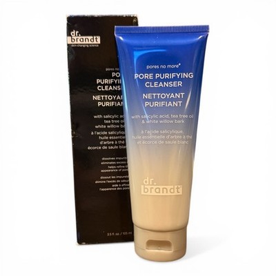 Dr Brandt 3.5 Oz Pores No More Purifying Cleanser 3.5 Fl Oz NEW SEALED