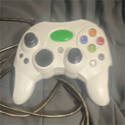 Mad Catz Wired Ergonomic Controller 6ft Cable White for Microsoft Xbox