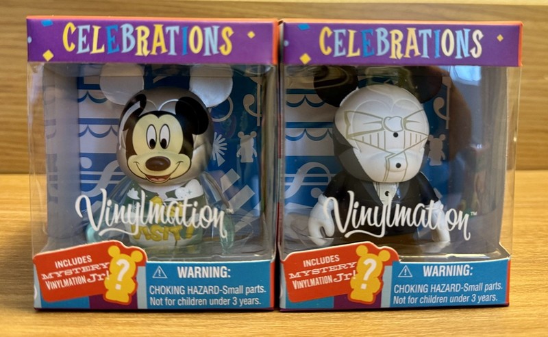 Disney Vinylmation Celebrations Series Set of 2 ~ 1st Visit & Groom ~ NEW