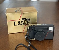 USED Vintage Nikon L35 AF 35mm Film Point and Shoot Camera No Battery