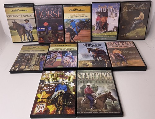 Clinton Anderson From Foal Handling to Trail Riding & Bridleless Work 11 Courses