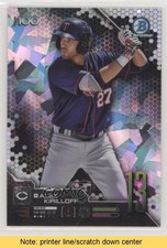2019 Bowman Scouts' Top 100 Atomic Refractor 102/150 Alex Kirilloff READ fo7