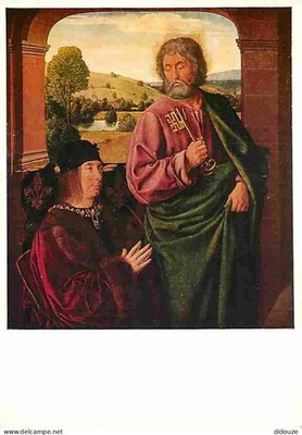 Postkarte - Kunst - Malerei - Französische Schule - Mühlenmeister - Stein von