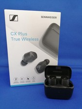 Sennheiser CX Plus TW1 True Wireless Earbuds Active Noise Cancelling Black