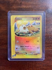 Pokemon Cubone Reverse Holo Expedition Base Set Card 103/165 on eBay