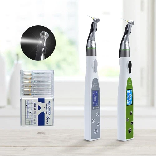 Dental Endodontic 16:1 LED Wireless Endo Motor Contra Angle Apex Locator QI 100 - Picture 1 of 48