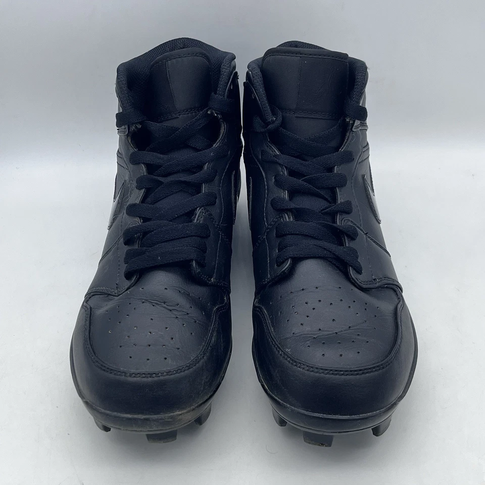 Botines de béisbol Air Jordan 1 retro MCS negros para hombre 8 AV5354-002 100 % auténticos Foto 2 de 4