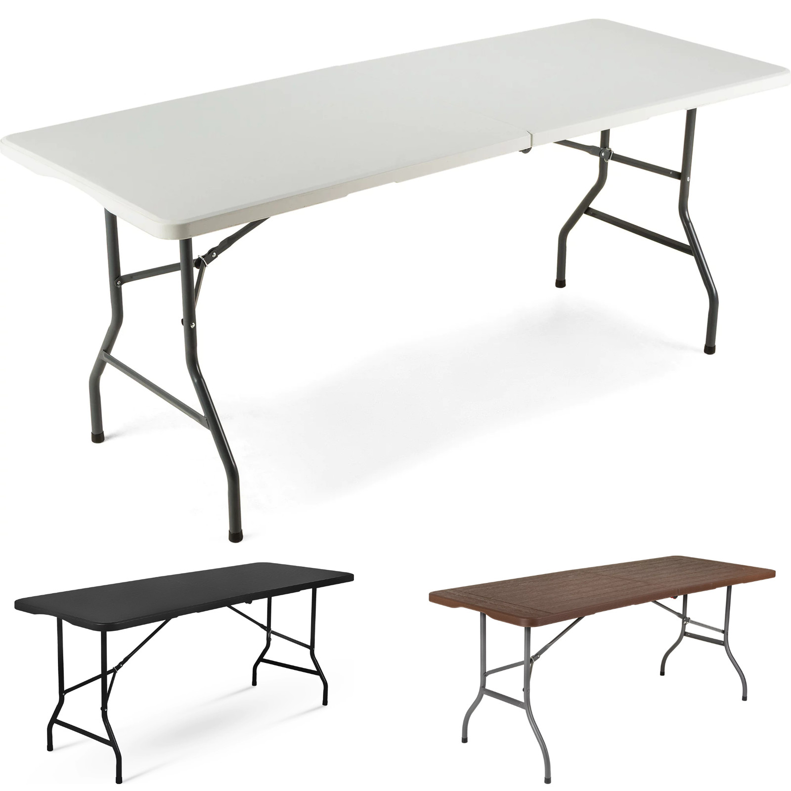 Outtec® Partytisch Banketttisch Buffettisch Campingtisch 180 x 70 cm Klappbar