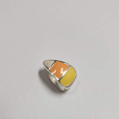 Candy Corn Bracelet Charm