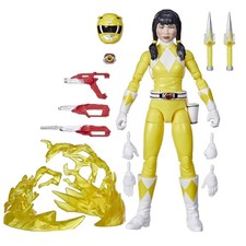 Power Rangers Lightning Collection Remastered Mighty Morphin Yellow Ranger 6-Inc
