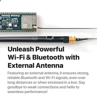S3 Development Board Gold Edition 16MB Flash 8MB PSRAM Dual USB-C IPEX Antenn...