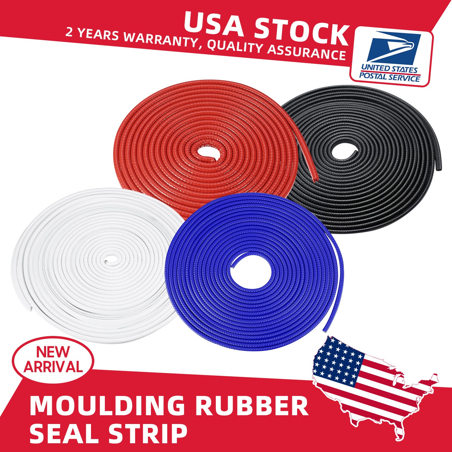 Car Window Edge Gap Filler Rubber Seal for Noise Insulation